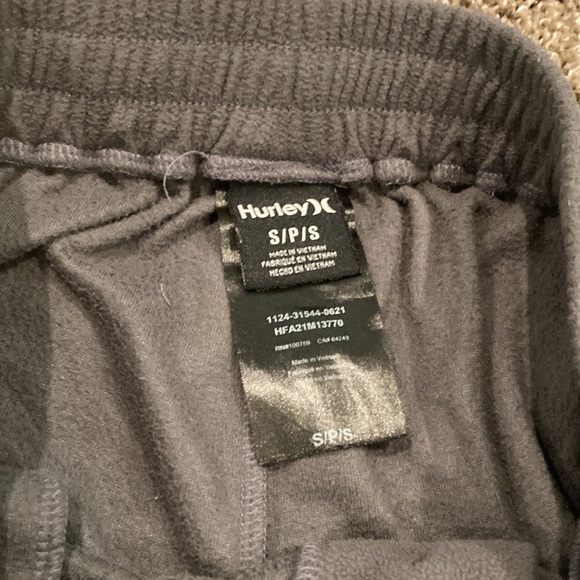 Hurley Gray and Black Sweatpants & Joggers - Picture 2 of 4